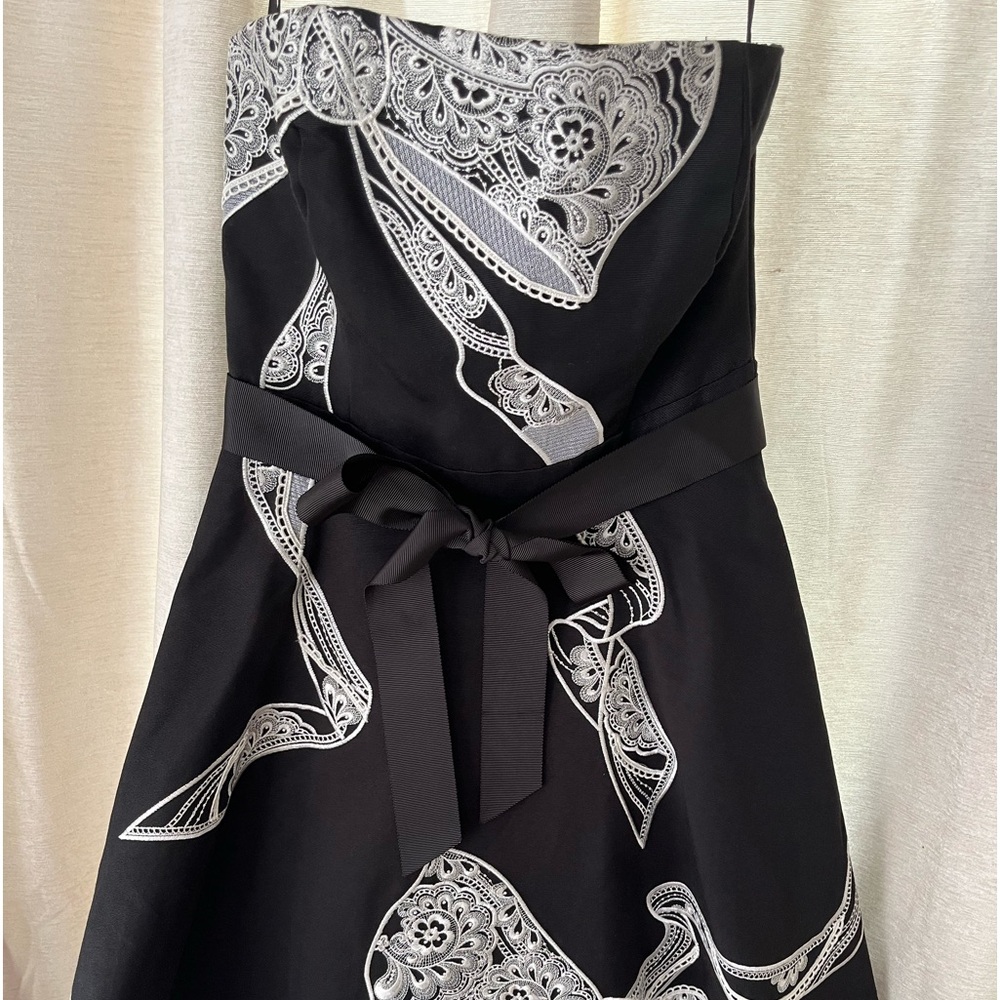 Beautiful Black and White Cocktail Dress